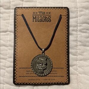 My Milagros Owl Necklace NWT